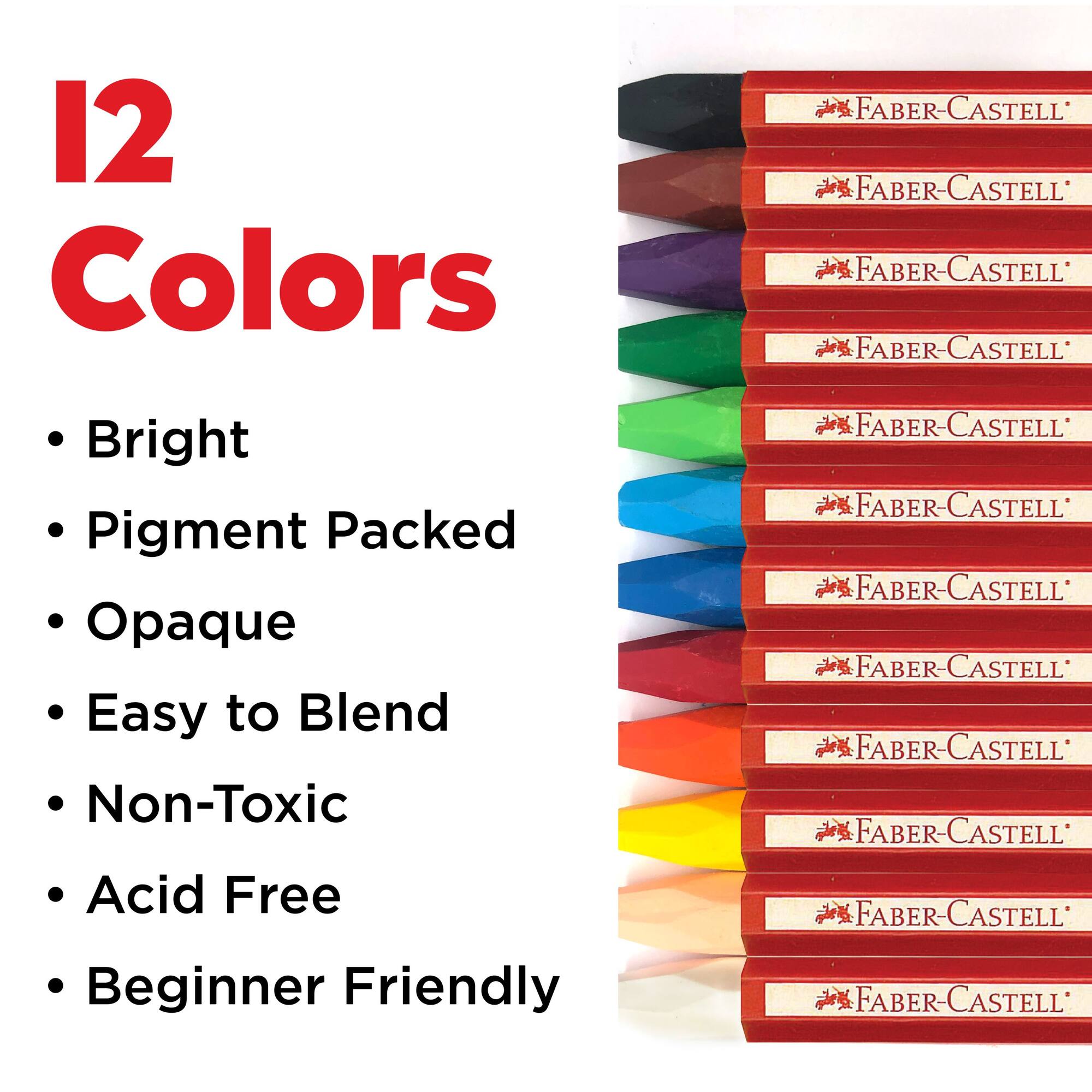 Faber-Castell® 288-Piece Oil Pastels School Pack